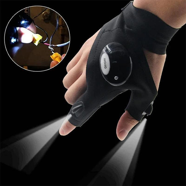 Gants avec Lumières LED Étanches - 49% de réduction le dernier jour 👍