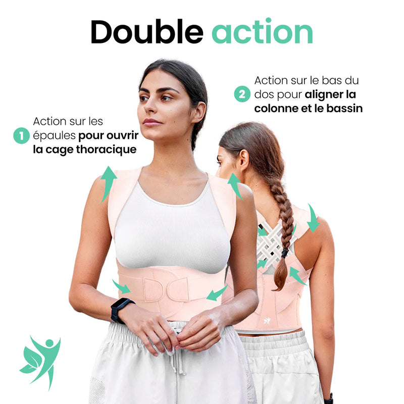 PosturePro™ | Corrige la posture et soulage les douleurs dorsales