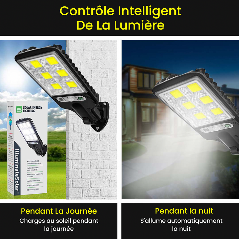 IlluminateSolar™- L'ultime lampadaire solaire à LED